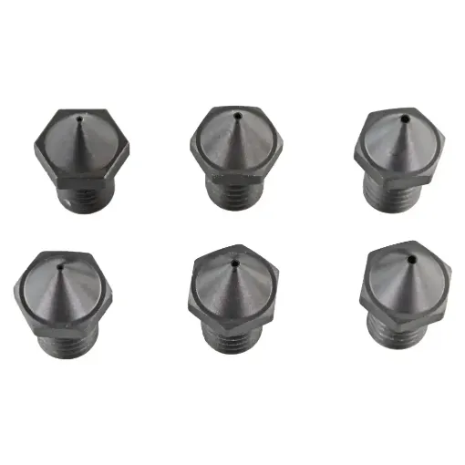 Picture of Flashforge Hardened Nozzle Kit： 0.4/0.6/0.8mm×2 for Creator 3 Pro