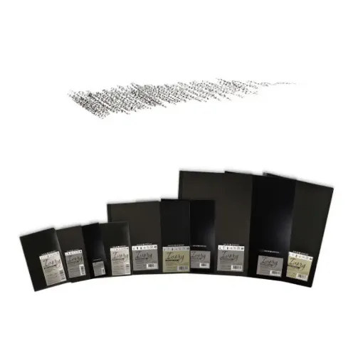 Picture of Daler Rowney Ivory Black Hardback A5 Sketch Book 90gsm