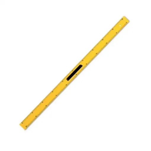 Picture of Arda Magnetic Metre Ruler Yellow with Black Handle