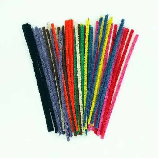 Picture of Pipe Cleaners 12" Coloured 200pack 6mmx12inch