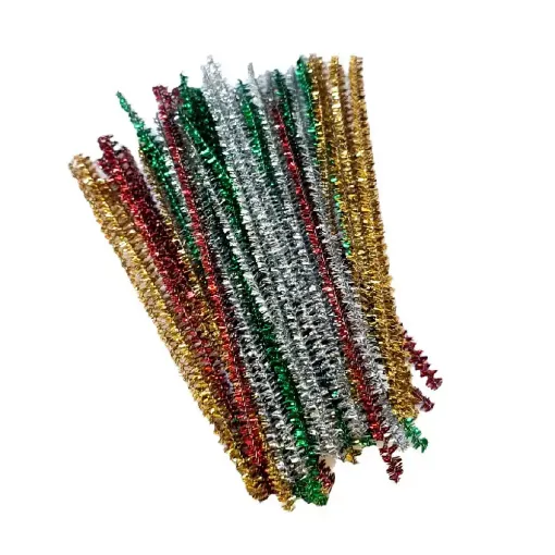 Picture of Pipe Cleaners Tinsels 6inch 50 Pack