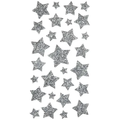 Picture of Rayher Silver Star Stickers 