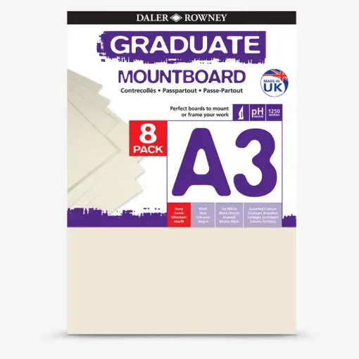 Picture of A3 Graduate Mountboard - IVORY