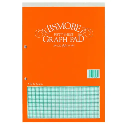 Picture of Lismore Graph Pad A4 2.10.20mm (50 Sheets)