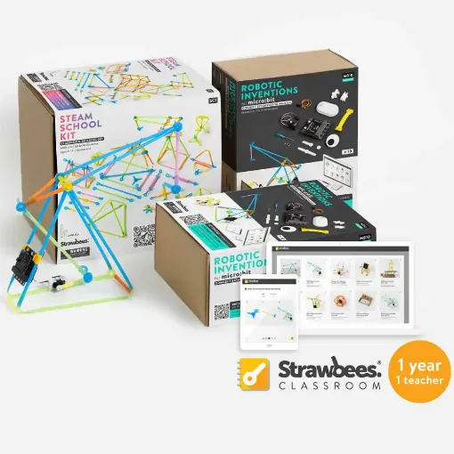 Picture of Strawbees Classroom Robotics Kit