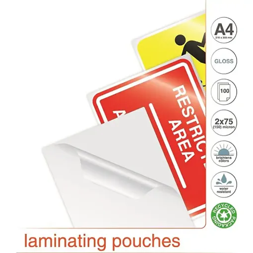 Picture of Pavo Laminating Pouch A4 150micron (Pack of 100)