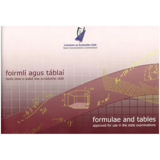 Picture of Maths Tables ; Formulae & Tables Log Book 