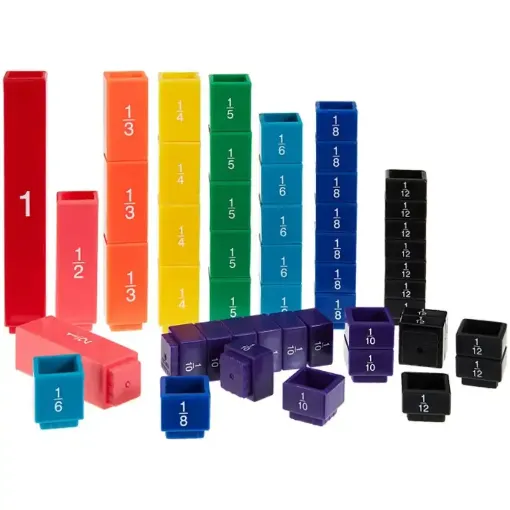 Picture of Fraction Tower Fraction Cubes