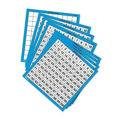 Picture of Laminated hundred boards set of 10 