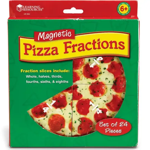 Picture of Magnetic Pizza Fractions 