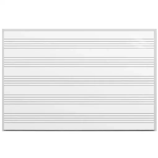 Picture of Music Stave Whiteboard Enamel Steel Backed 6x4ft (1800x1200mm)