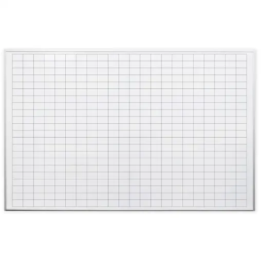 Picture of Grid (Graph) Whiteboard Enamel 1800x1200mm 