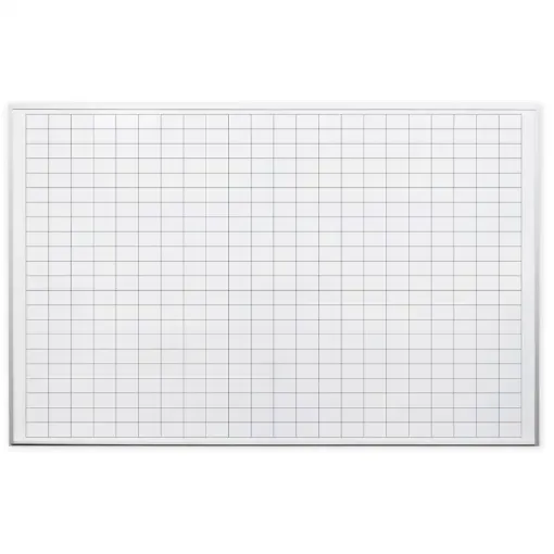 Grid (Graph) Whiteboard Enamel 1800x1200mm SG Education