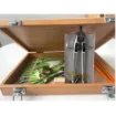 Picture of Wooden Box with Compass, Clips & Elastika Set Squares
