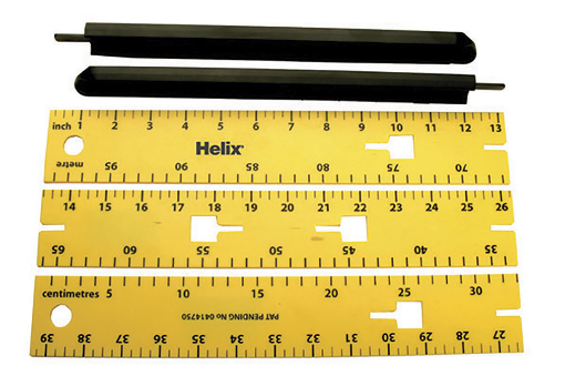 Picture of Helix Board Magnetic Metre Stick Ruler