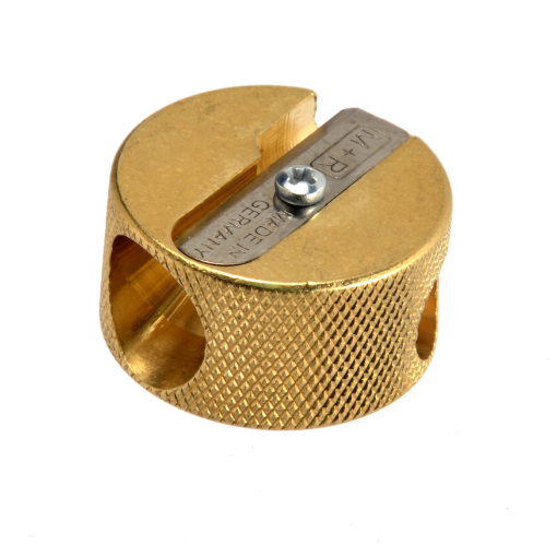 Picture of Jakar Brass Double Hole Pencil Sharpener