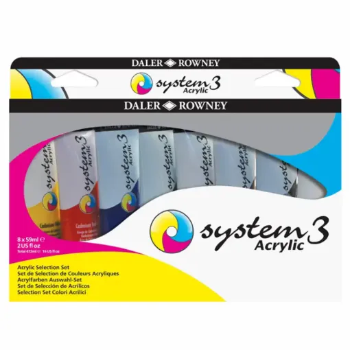 Picture of System 3 Acrylic Selection Set 8x59ml