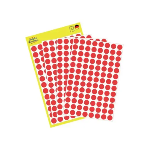 Picture of Colour Coding Dots Red