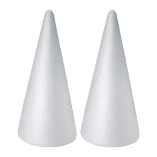 Picture of Styrofoam Cones Twin Pack