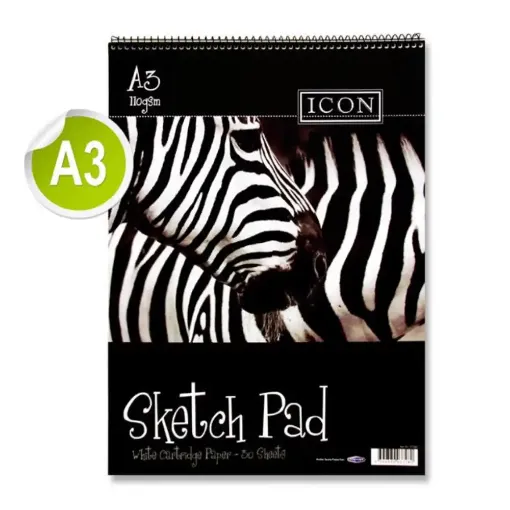 Picture of Icon Spiral Sketch Pad A3