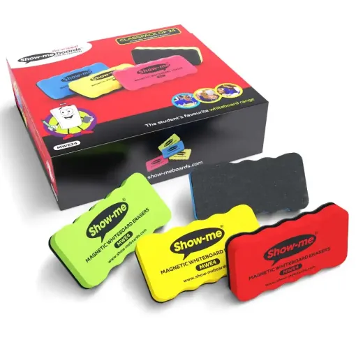 Picture of Show Me Magnetic Erasers (Pack of 4)