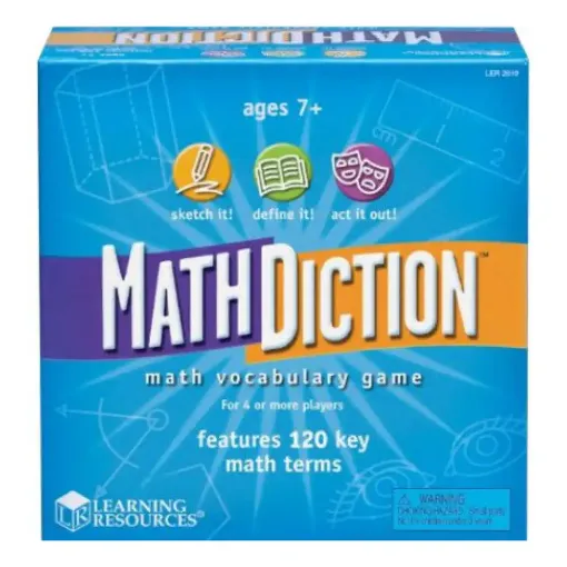 Picture of MathDiction Math Vocabulary Game 