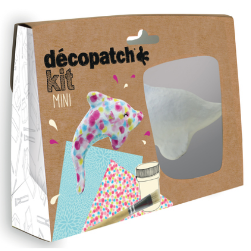 Picture of Clairefontaine Decopatch Dolphin Mini Kit