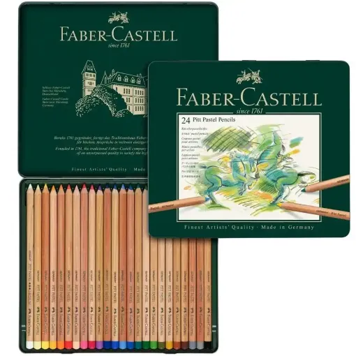 Picture of Faber Castell Pitt Pastel Pencil Set of 24