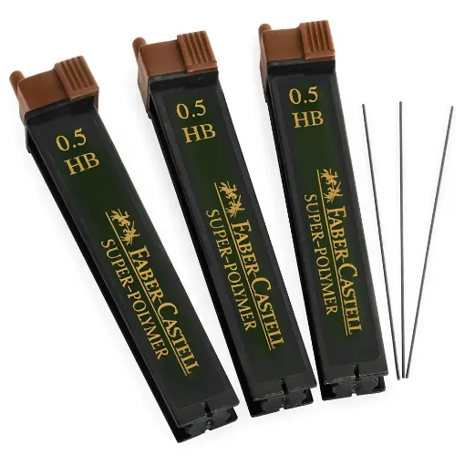 Picture of Faber Castell Polymer Leads for Contura Pencils 0.5mm Range