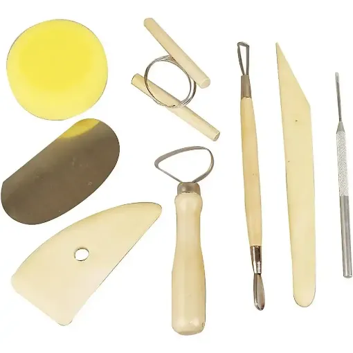 Picture of Pottery Tool  Kit Set of 8