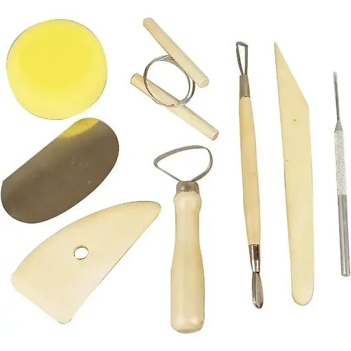 Picture of Pottery Tool Kit 8 Piece Set