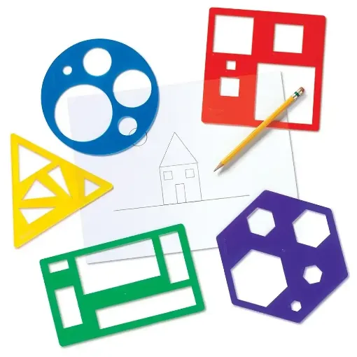 Picture of Primary Shapes Template (Set of 5)