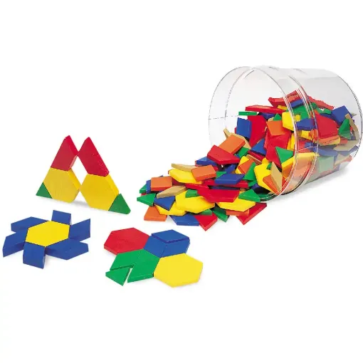 Picture of Plastic Pattern Blocks 
