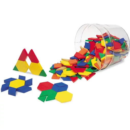 Picture of Plastic Pattern Blocks