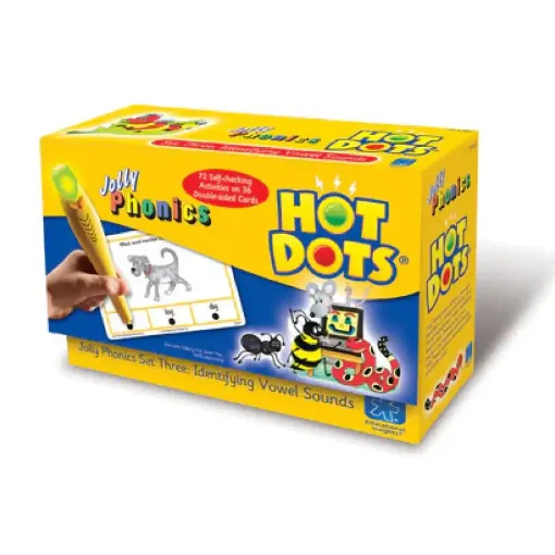 Picture of Hot Dots Jolly Phonics Vowel