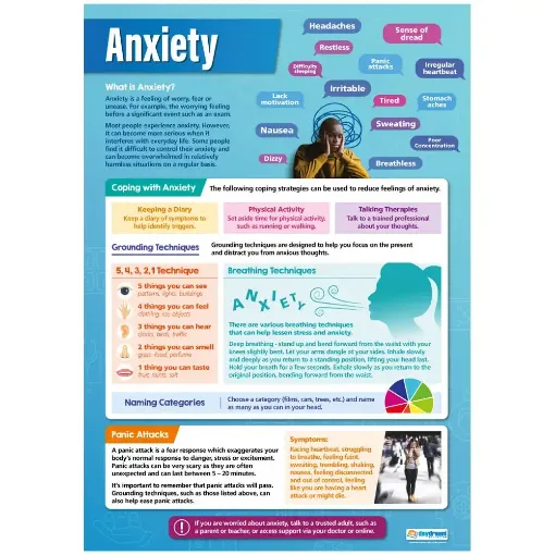 Picture of Anxiety Wallchart