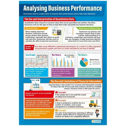 Picture of Analysing Business Performance Gloss Daydream Wallchart