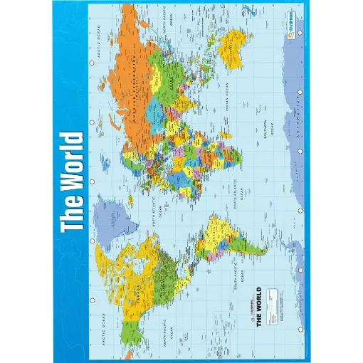 Picture of The World Laminated Wallchart