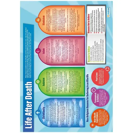 Picture of Life After Death Laminated Wallchart