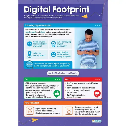 Picture of Digital Footprint Laminated Wallchart