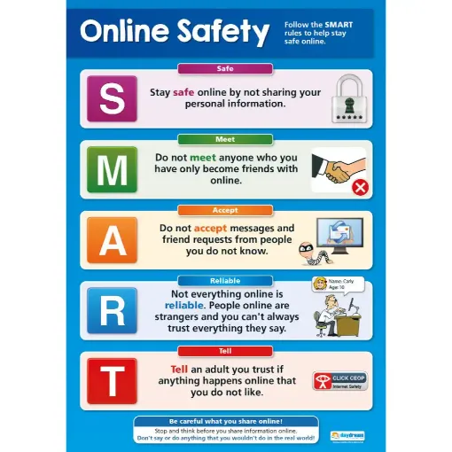 Picture of Online Safety Laminated Wallchart