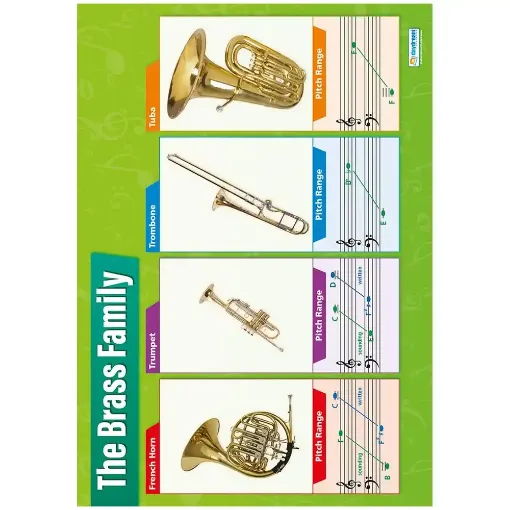 Picture of The Brass Family Laminated Wallchart