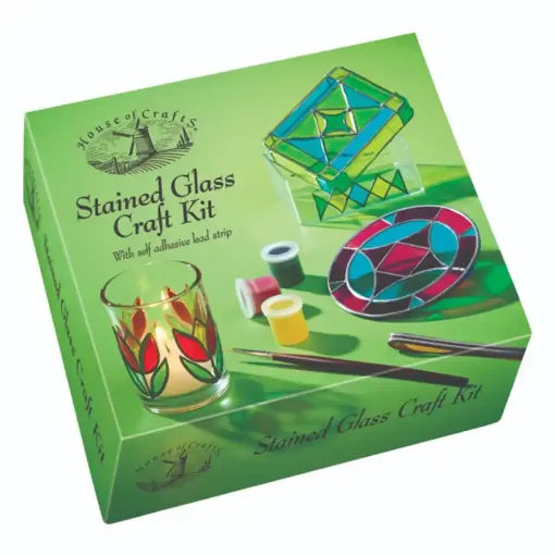 Picture of House of Crafts Stained Glass Craft Kit