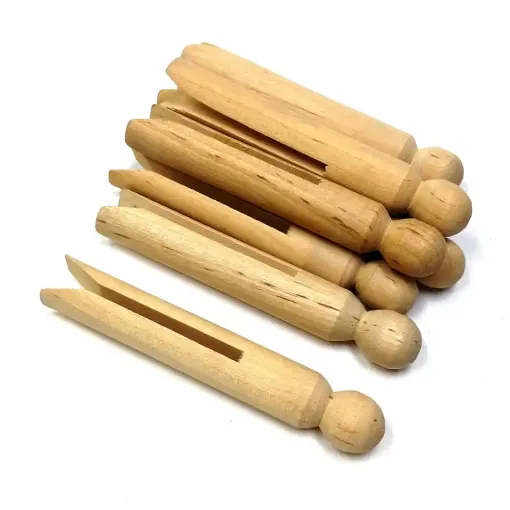 Picture of Natural Dolly Pegs (Pack of 10)