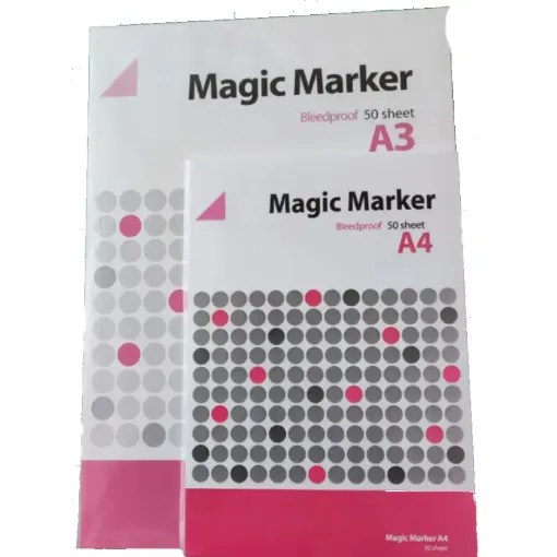 Picture of WD A4 Magic Marker PadBleedproof (50 Sheets)