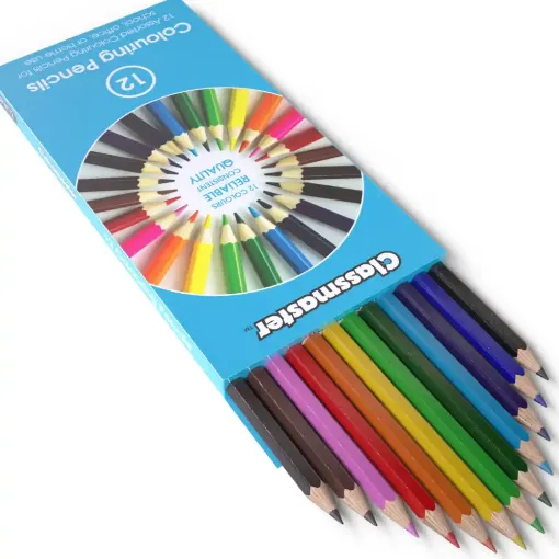 Picture of Classmaster Colouring Pencils (Pack of 12)