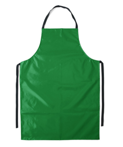 Picture of Flame Retardent PVC Apron Green 84cm