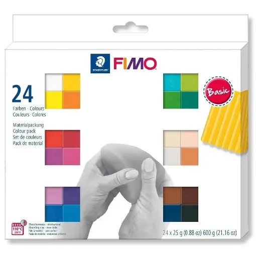 Picture of Fimo Soft Colour Pack 24x25g 600g