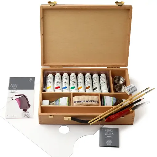 Picture of WN Artist's Oil Bamboo Box Set