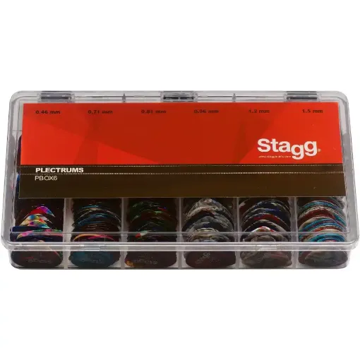 Picture of Stagg Plectra 600 Assorted Plectrums